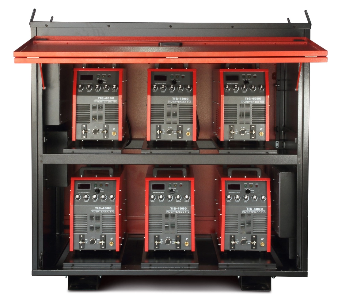 HERO TECH INVERTER WELDING MACHINE TIG-4000 WITH RACK