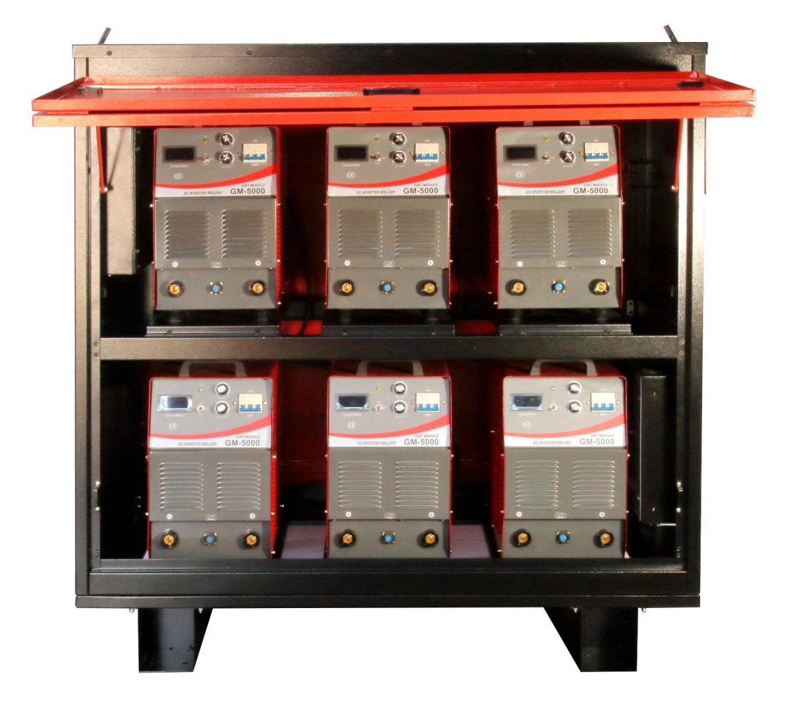 HERO TECH INVERTER STICK WELDING MACHINE GM-5000 WITH RACK