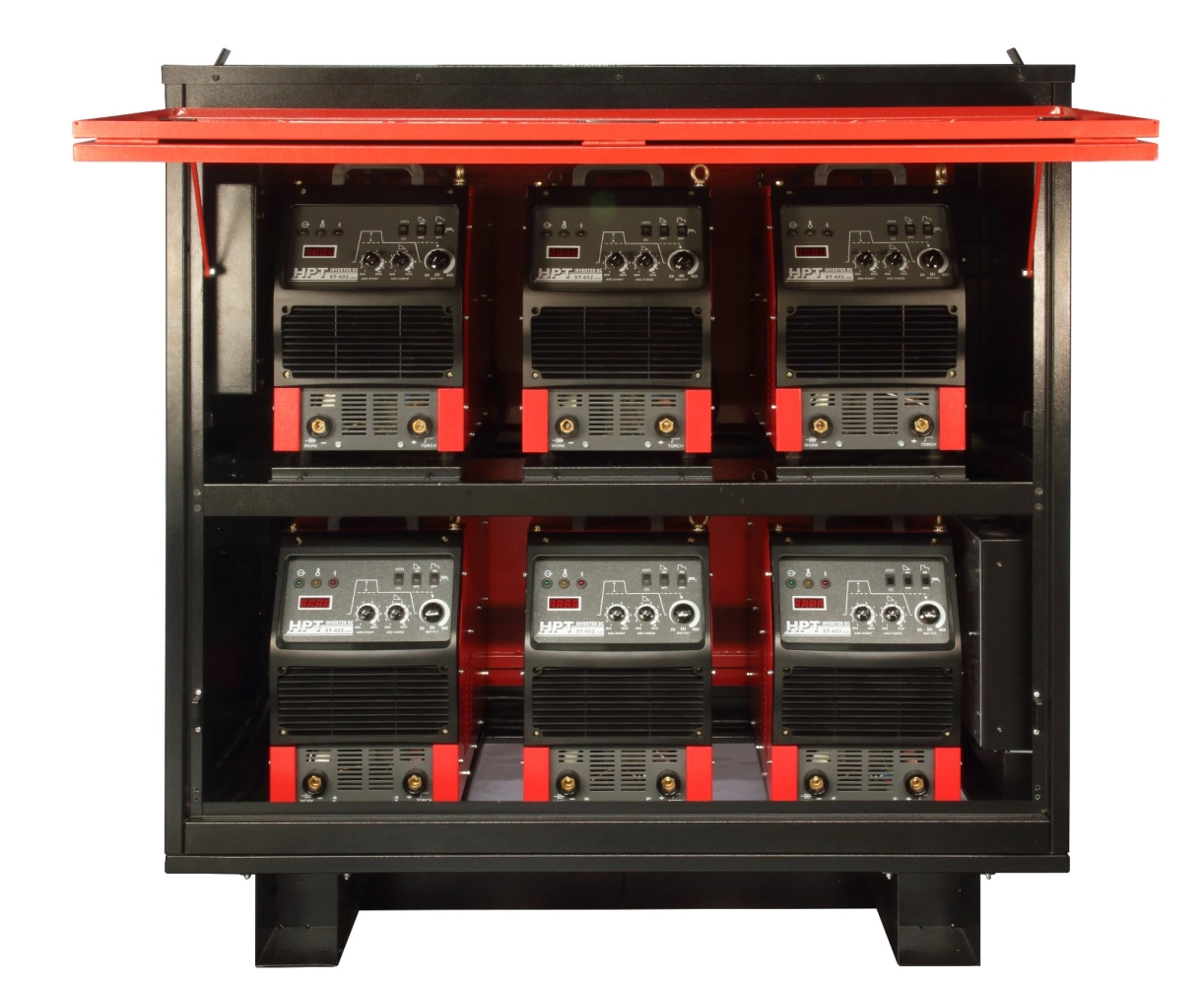 HPT INVERTER STICK WELDING MACHINE ST-402 WITH RACK