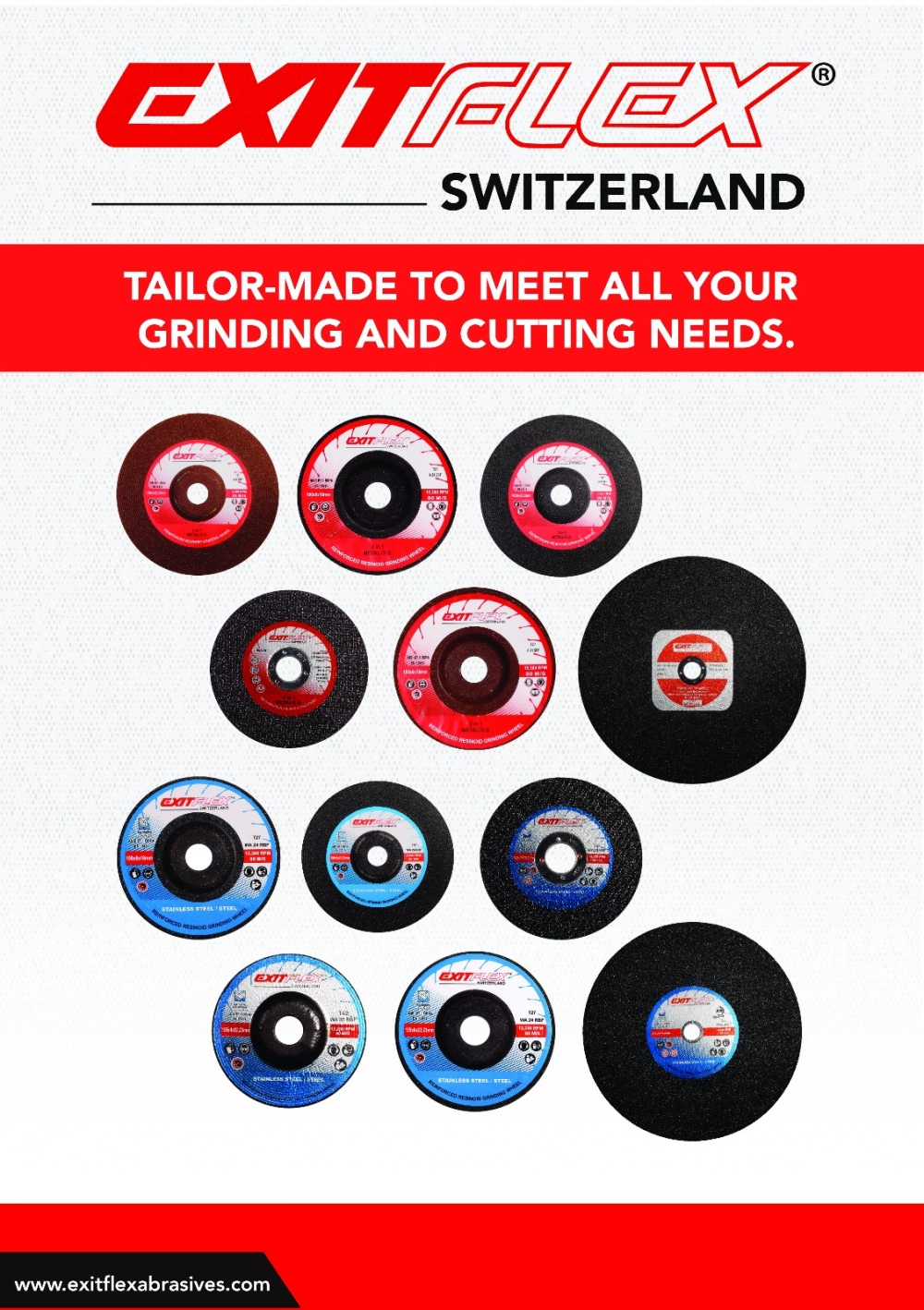 EXITFLEX CUTTING & GRINDING WHEEL/DISC
