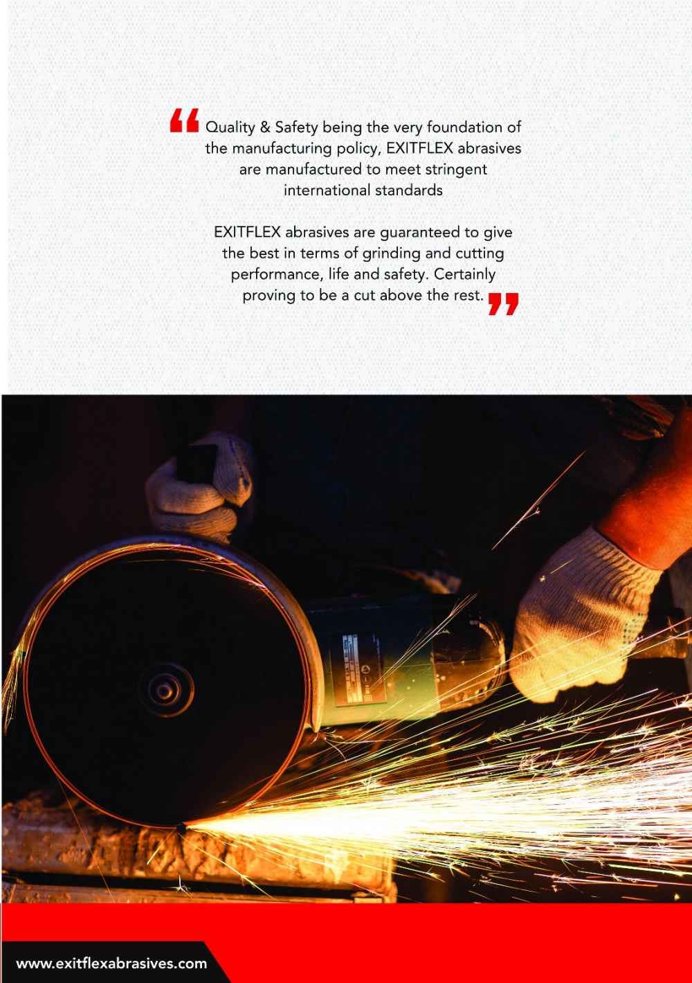 EXITFLEX CUTTING & GRINDING WHEEL/DISC