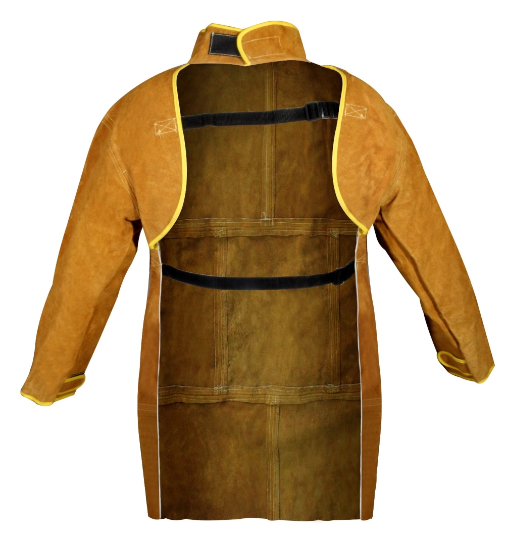 HEROSAFE COWHIDE SPLIT LEATHER WELDING JACKET