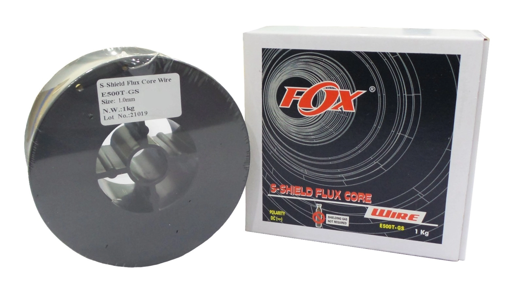 FOX S-SHIELD FLUX CORE WIRE E500T-GS 