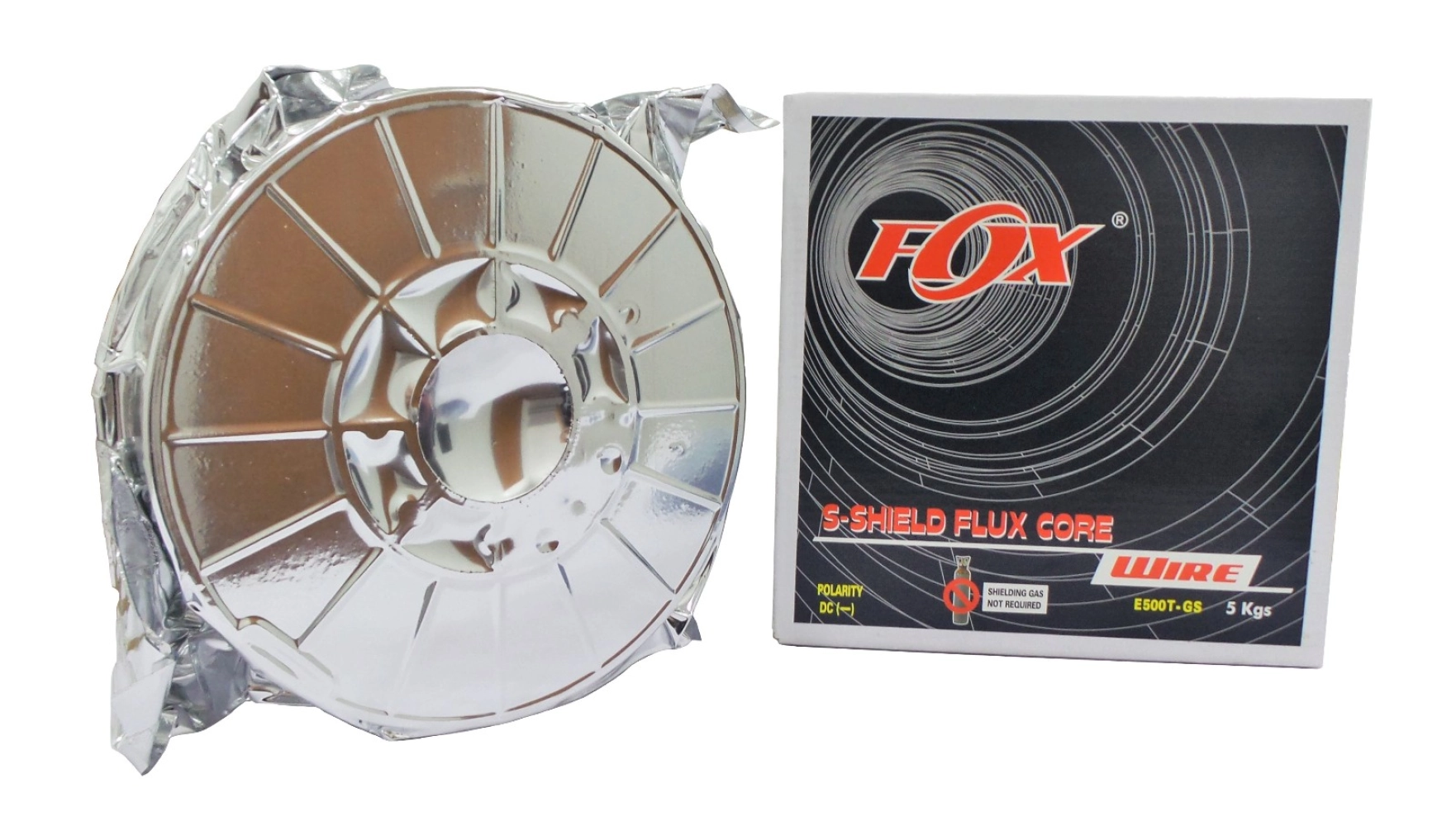 FOX S-SHIELD FLUX CORE WIRE E500T-GS 
