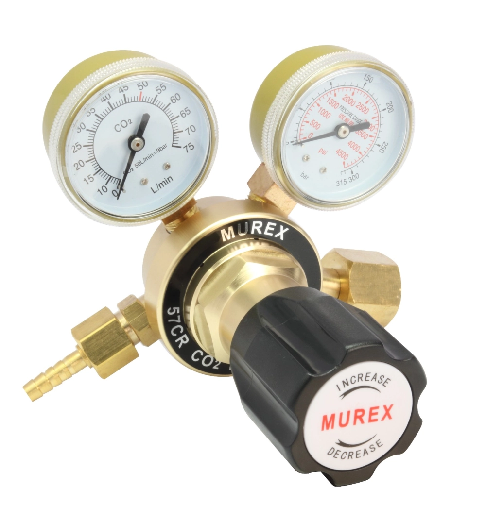 MUREX ARGON & CO2 FLOWGAUGE REGULATOR 57 SERIES
