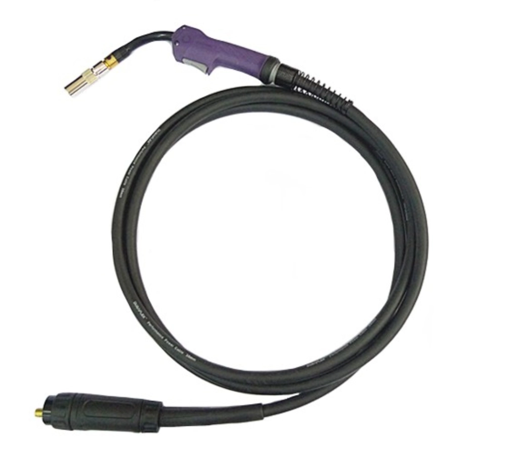 PARWELD PANA WELDING TORCH WITH EURO OR PANA END FITTING