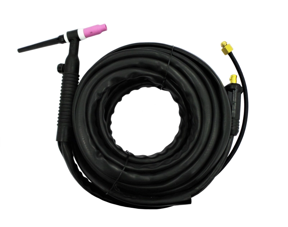 HERO TECH WP26V TIG TORCH WITH COMPLETE SET