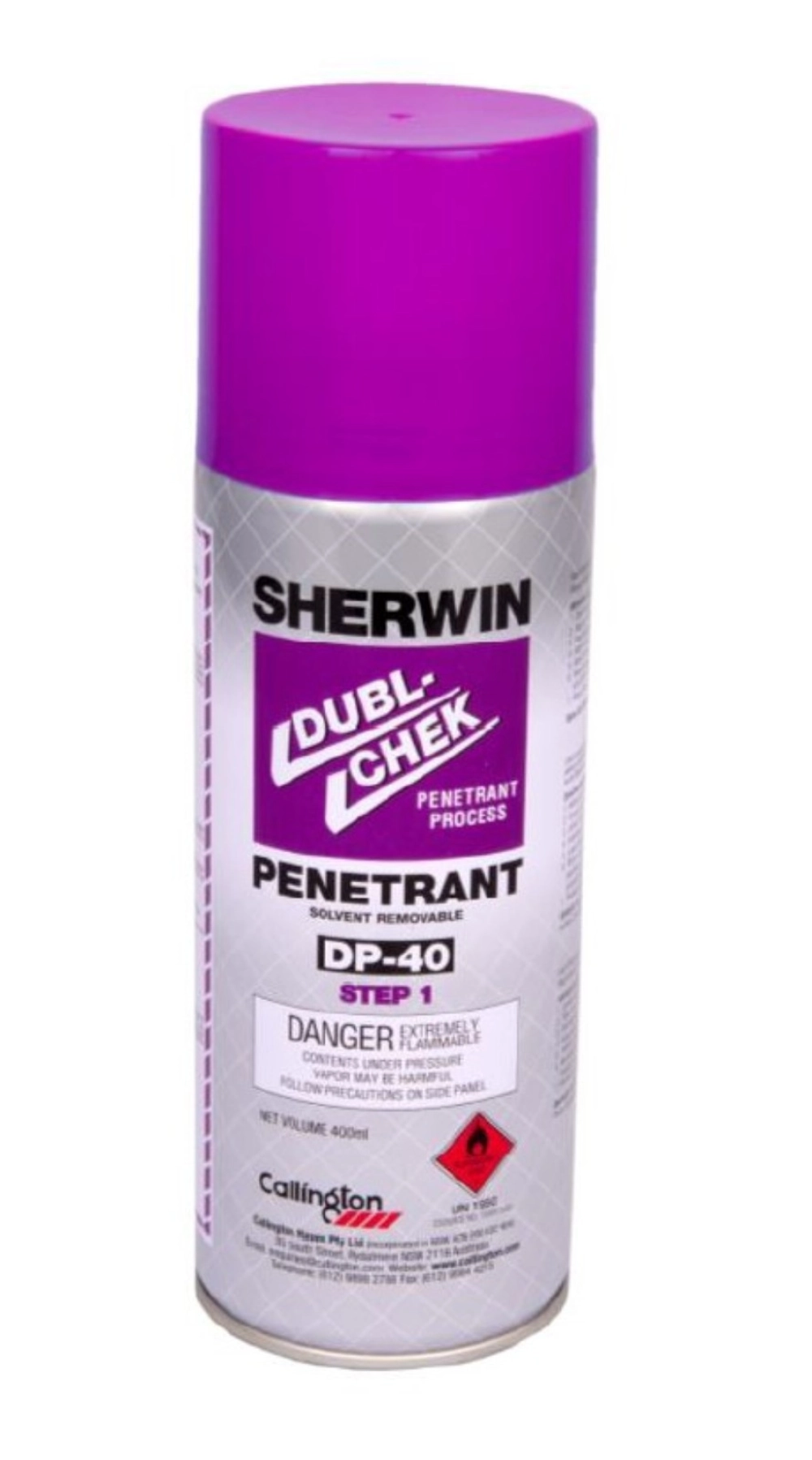 Step 1 : DP-40 Penetrant
