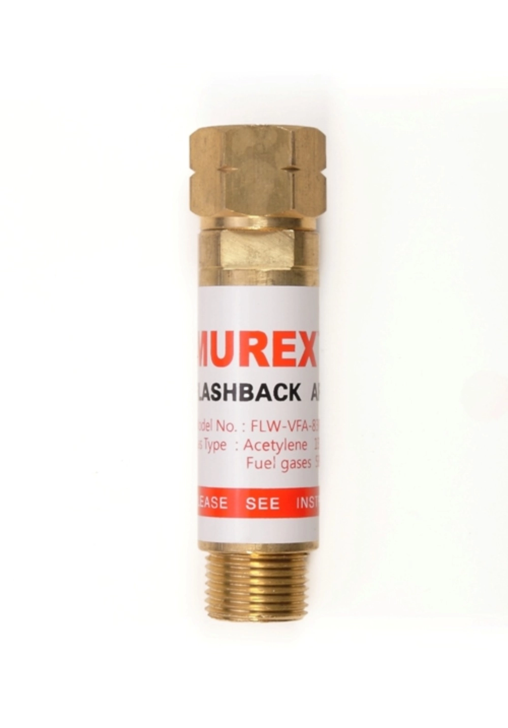 MUREX VFA 83 SERIES FLASHBACK ARRESTOR (OXYGEN / ACETYLENE)