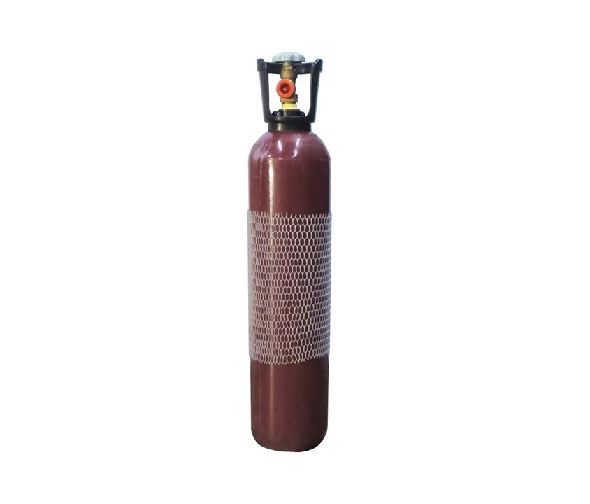 ACETYLENE GAS CYLINDER 10 LITRE WITH 1.4M3 ACETYLENE (BROWN)