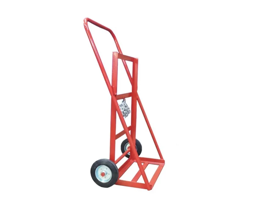 8" TWIN GAS CYLINDER TROLLEY